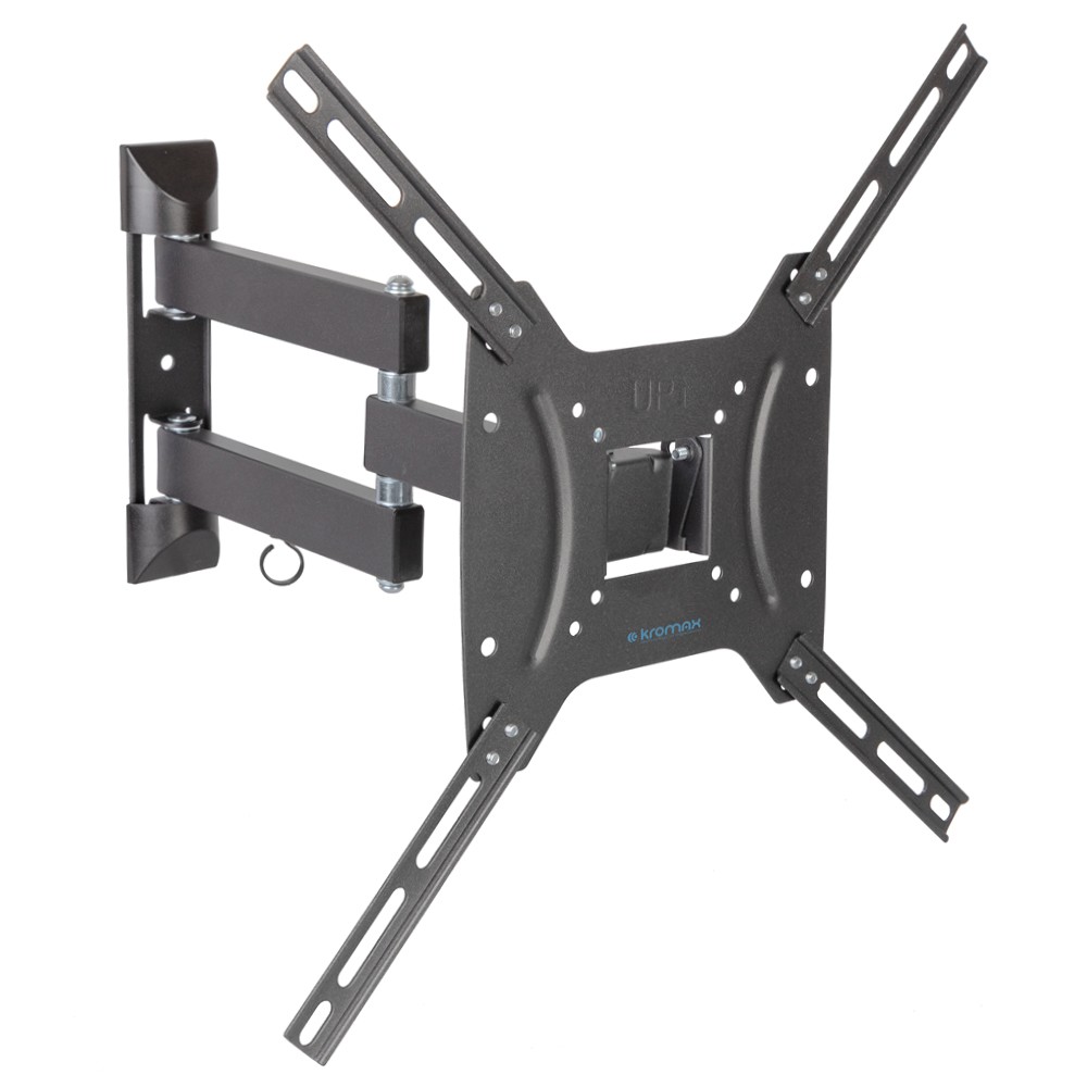 Kromax DIX-24 черный 15"-55" макс.35кг настенный поворотно-выдвижной и наклонны
