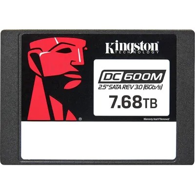 Kingston SSD DC600M, 7680GB, 2.5" 7mm, SATA3, 3D TLC, SEDC600M/7680G