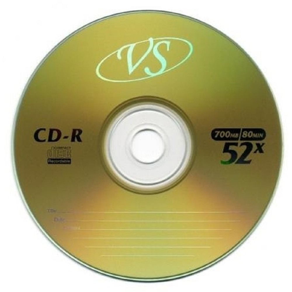 Диски VS CD-R 80 52x Bulk/50 (620137)