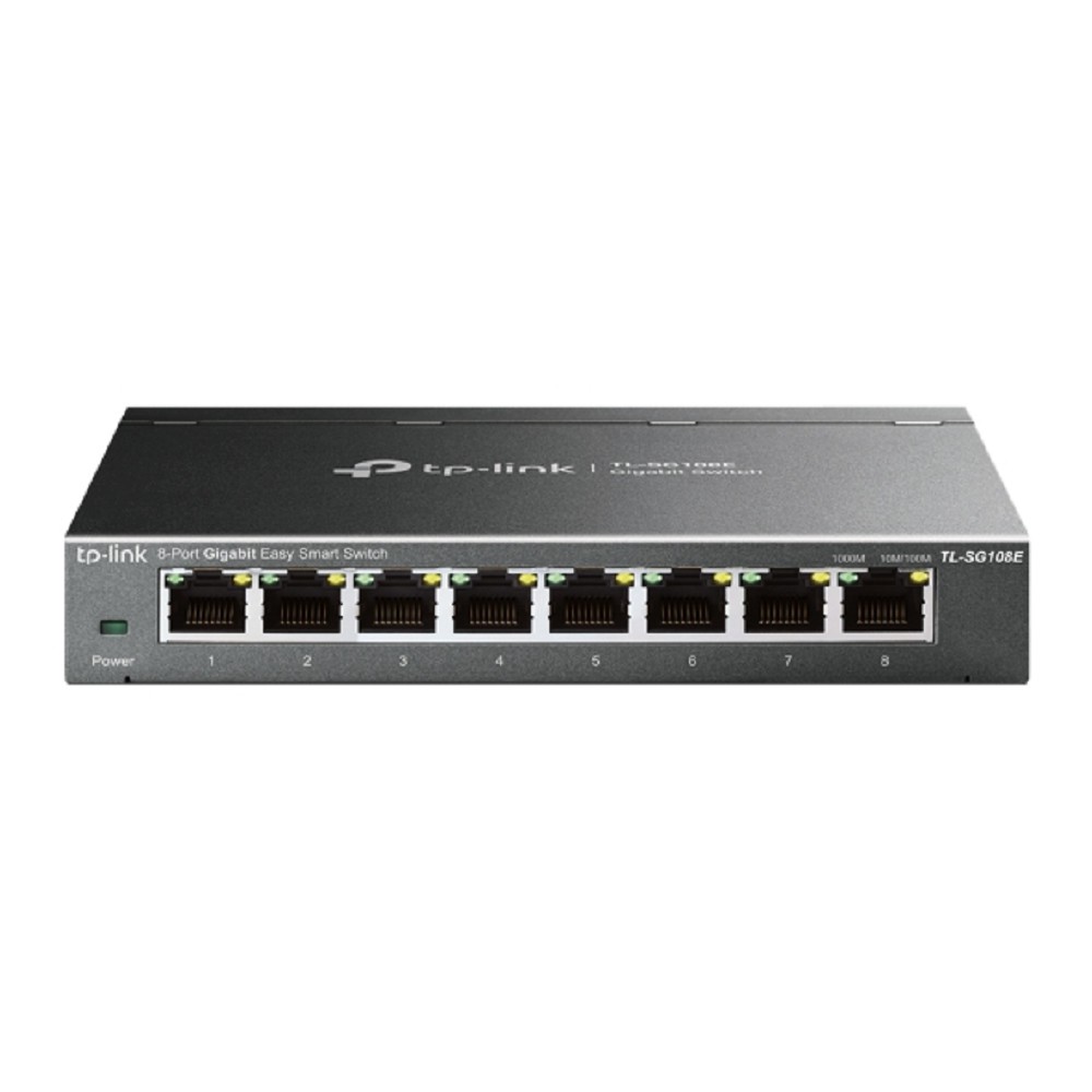 TP-Link TL-SG108E Коммутатор Easy Smart с 8 гигабитными портами
