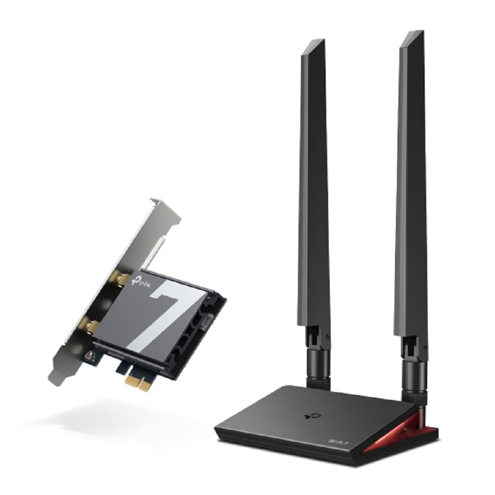 TP-Link Archer TBE550E BE9300 Трехдиапазонный беспроводной PCI Express-адаптер Wi-Fi 7 с поддержкой Bluetooth 5.4