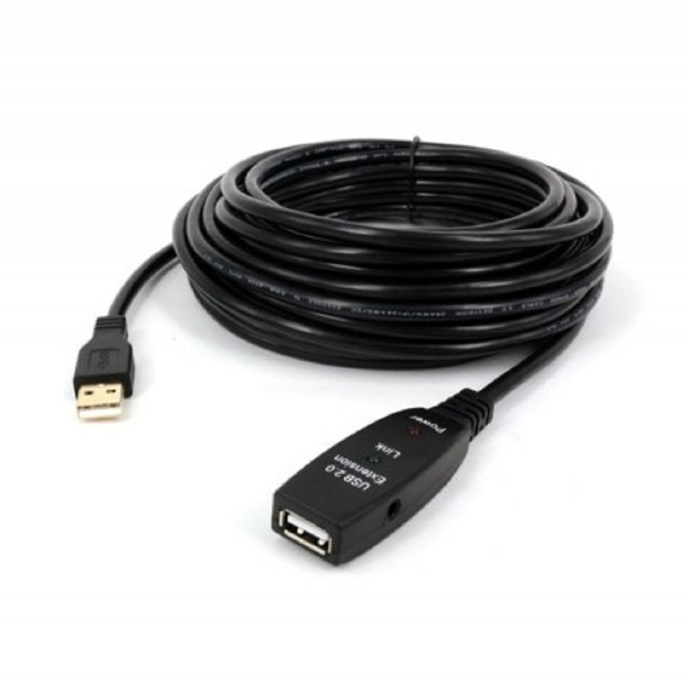 KS-is KS-866-10 Кабель USB 2.0 AM AF 10м активный