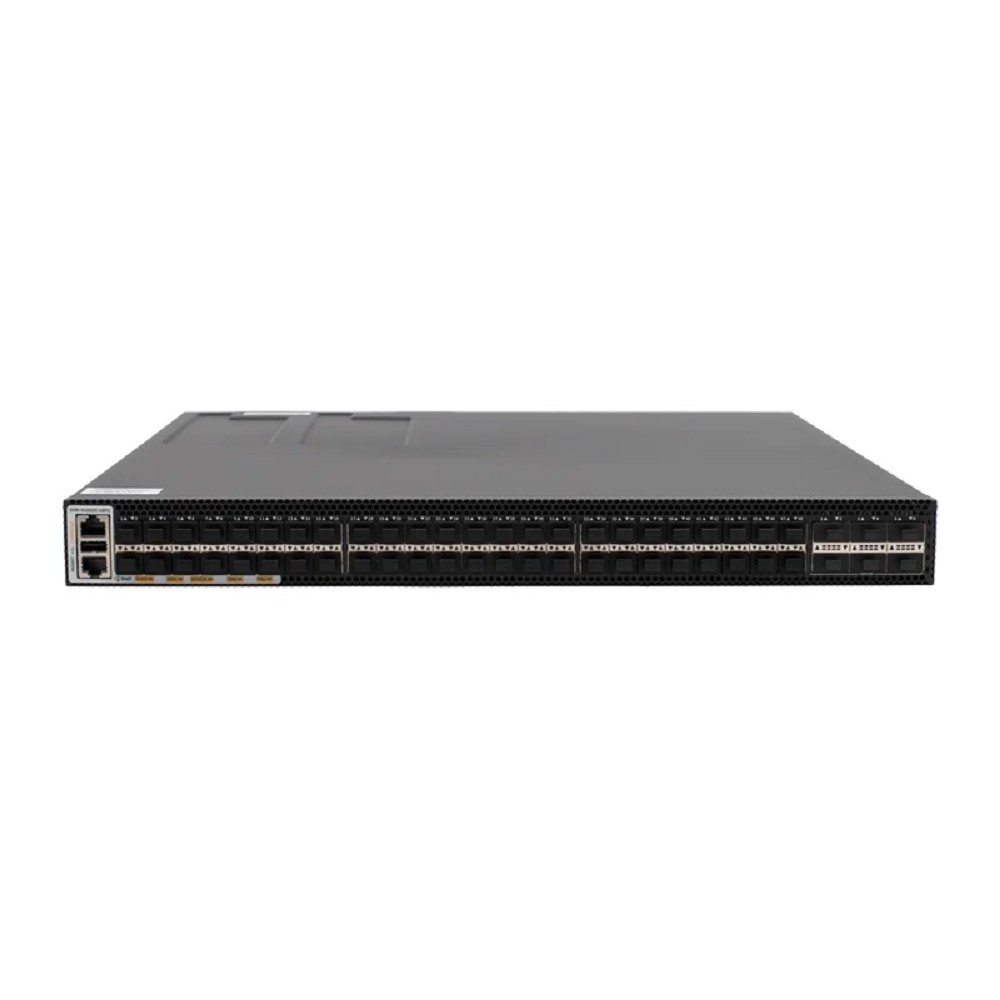 SNR SNR-S4350X-48FC Управляемый коммутатор уровня 3, 48 портов 1/10G SFP+, 6 портов 40/100G QSFP28, VSF HA, MPLS, MLAG, VxLAN, EVPN-VxLAN, 2 слота для Hot Swap БП