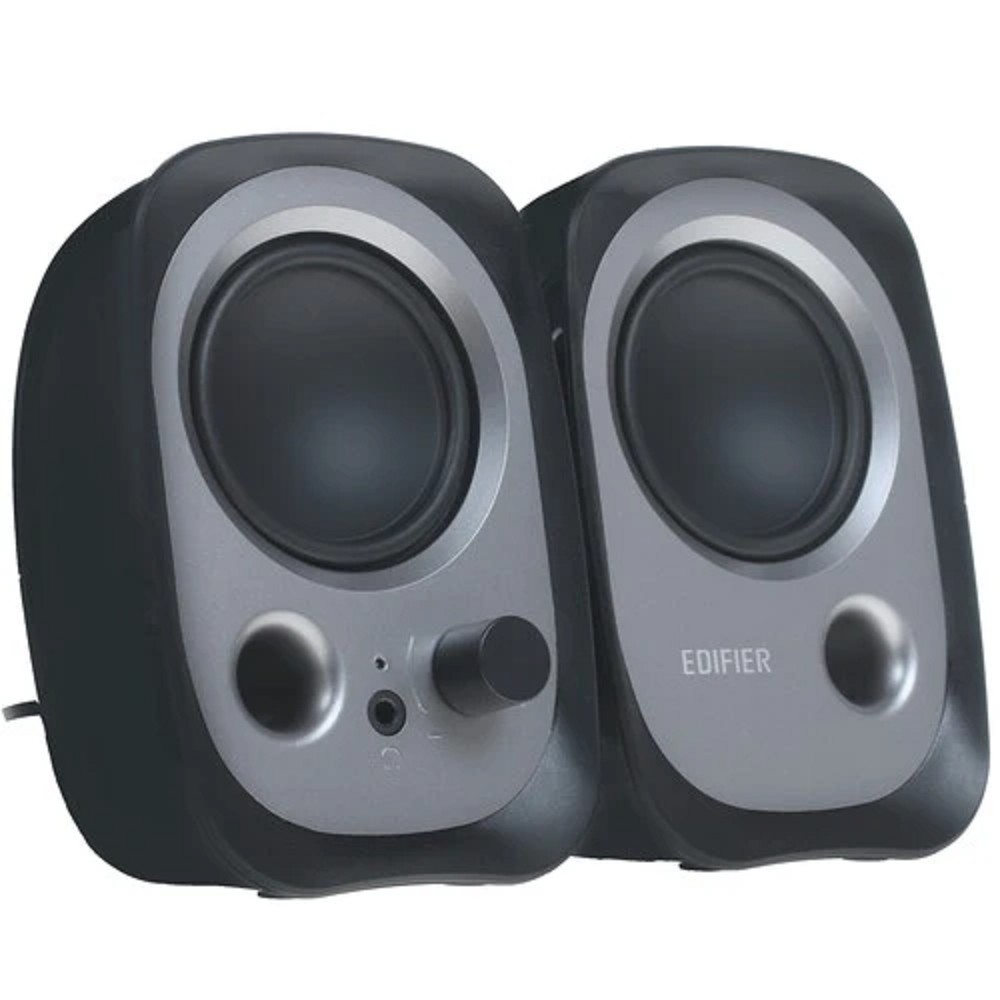 Edifier R12U Black {RMS 2W x 2, питание USB, два цветовых решения black)}