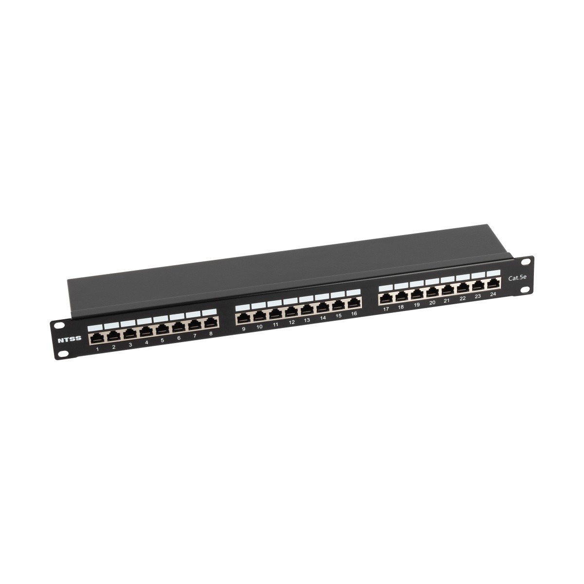 NTSS NTSS-PP-1U-24-FTP-RJ45-5e-K Патч-панель NTSS 24 FTP порта RJ45, cat.5е, 1U, Krone IDC