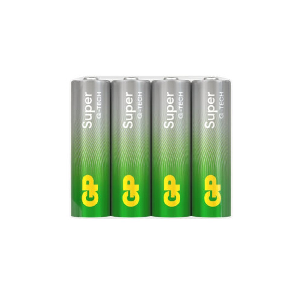GP 15AA21RA-2CRS4 96/384 Super Alkaline G-Tech (4шт. в уп-ке) (4891199226175)
