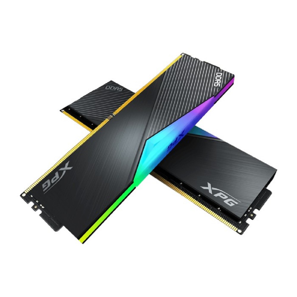 A-data DDR5 DIMM 32Гб Kit 2x16Gb 7200MHz RGB AX5U7200C3416G-DCLARBK