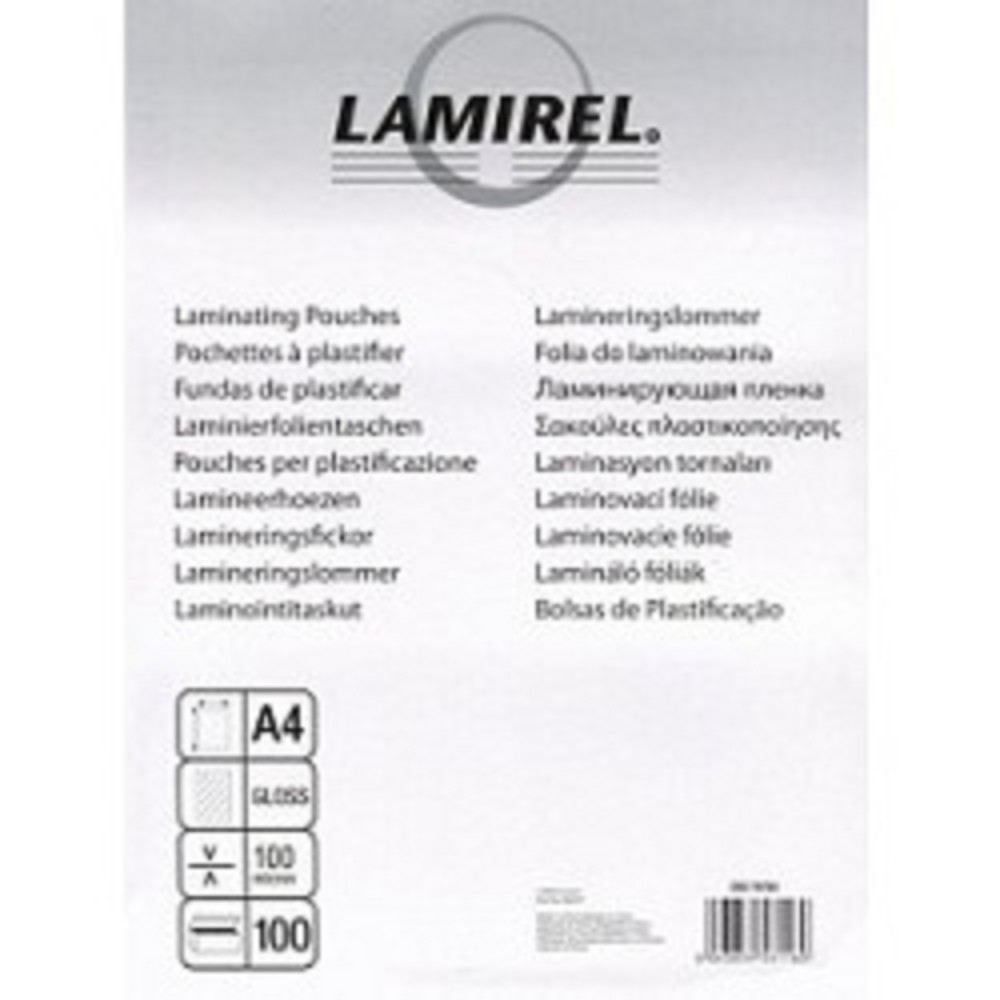 Lamirel Пленка для ламинирования CRC-7865801 (А4, 100мкм, 100 шт.)