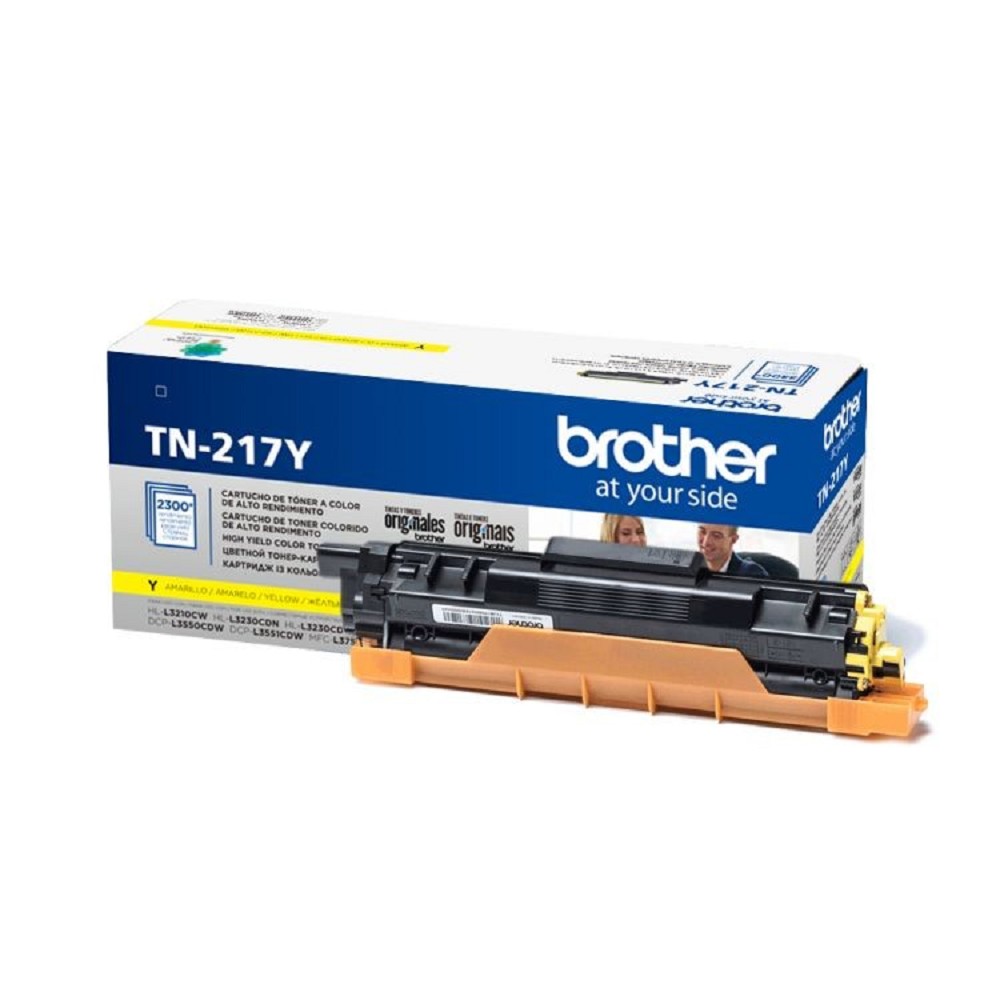 Brother Тонер TN-217Y для HLL3230CDW/DCPL3550CDW/MFCL3770CDW жёлтый (2300стр)