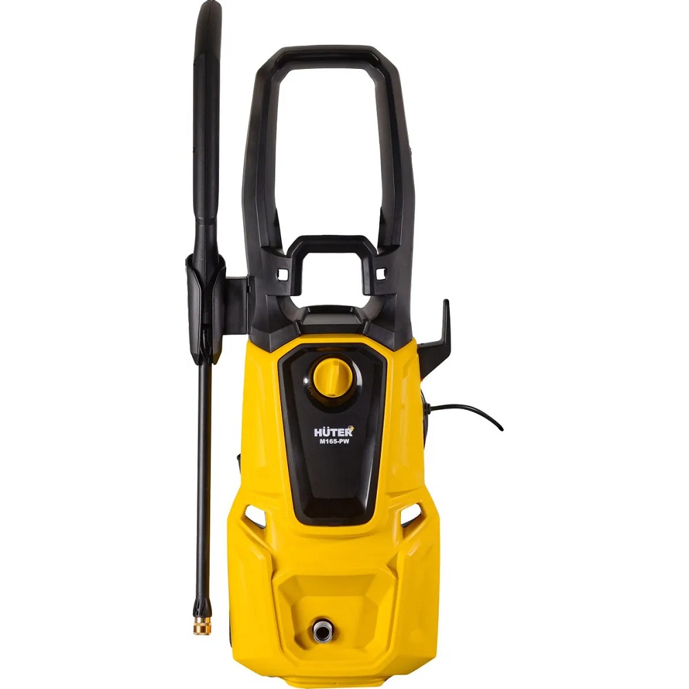 Huter M165-PW [70/8/7] Мойки высокого давления  { 1900 вт, 165 бар, расход=360 л/час, вход=0,4 бар, 9,3 кг }