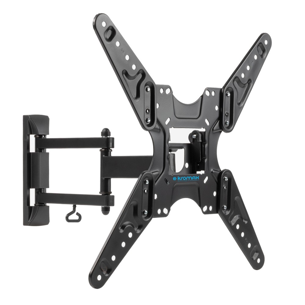 Kromax OPTIMA-414 черный 20"-55" макс.30кг настенный поворотно-выдвижной и наклонный