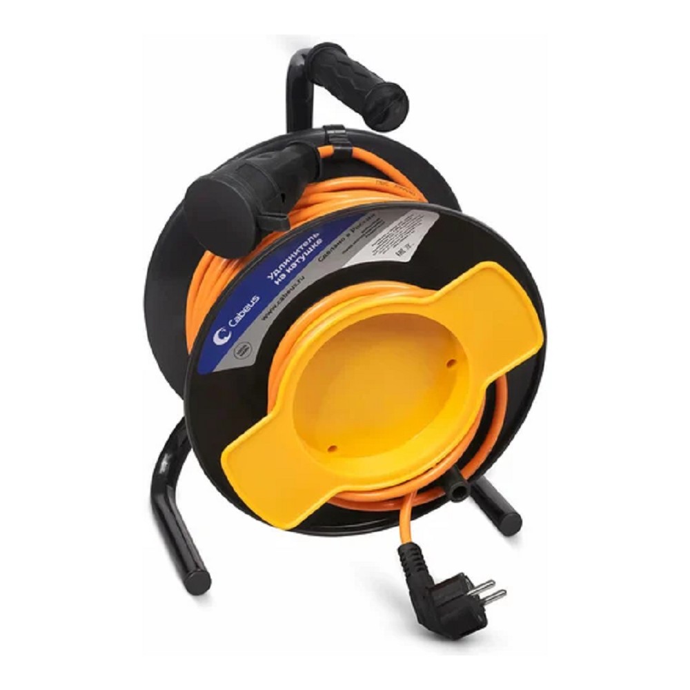 Cabeus EC-GC-2.2-G-50 Удлинитель ПВС 2200 Вт 50м на садовой катушке (С/з)