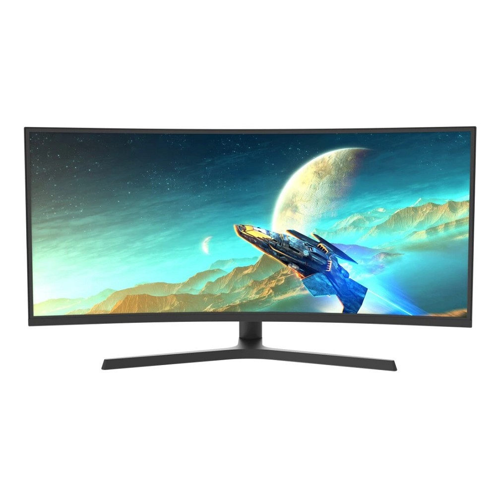 LCD Valday 34" AL77AZF {3440x1440 165Hz 5ms 21:9 300cd 4000:1 178/178 HDMIx2 DisplayPortx2 Audioout VESA 100x100, Регулировка наклона/высоты, Динамики, РФ}