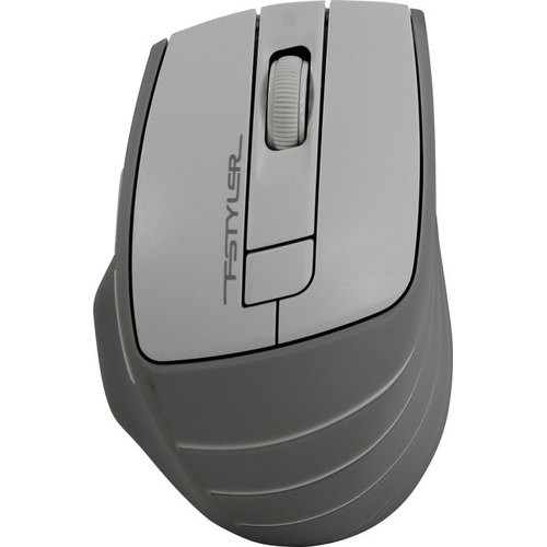 Мышь A4Tech Fstyler FG30 белый/серый оптическая (2000dpi) беспроводная USB (6but)