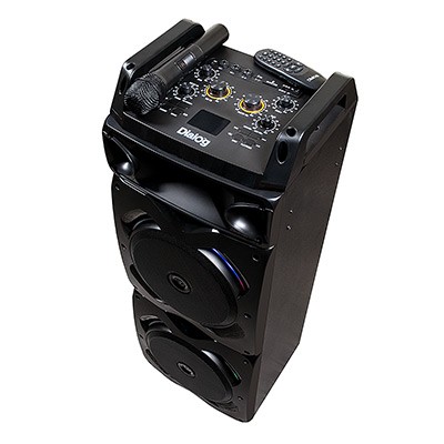 Повреждение упаковки Dialog Oscar AO-220 - акустическая колонка 1.0, 100W RMS, Караоке с беспр. микр, BT+FM+USB+SD+GT