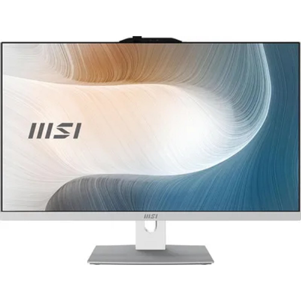 MSI Modern AM242P 1M AiO [9S6-AE0722-1476] White 23,8" {FHD  i3-100U (1.2GHz)/ 8Gb/512GB SSD/Intel UHD/WirelessKB&amp;mouse Eng/Rus, No OS}