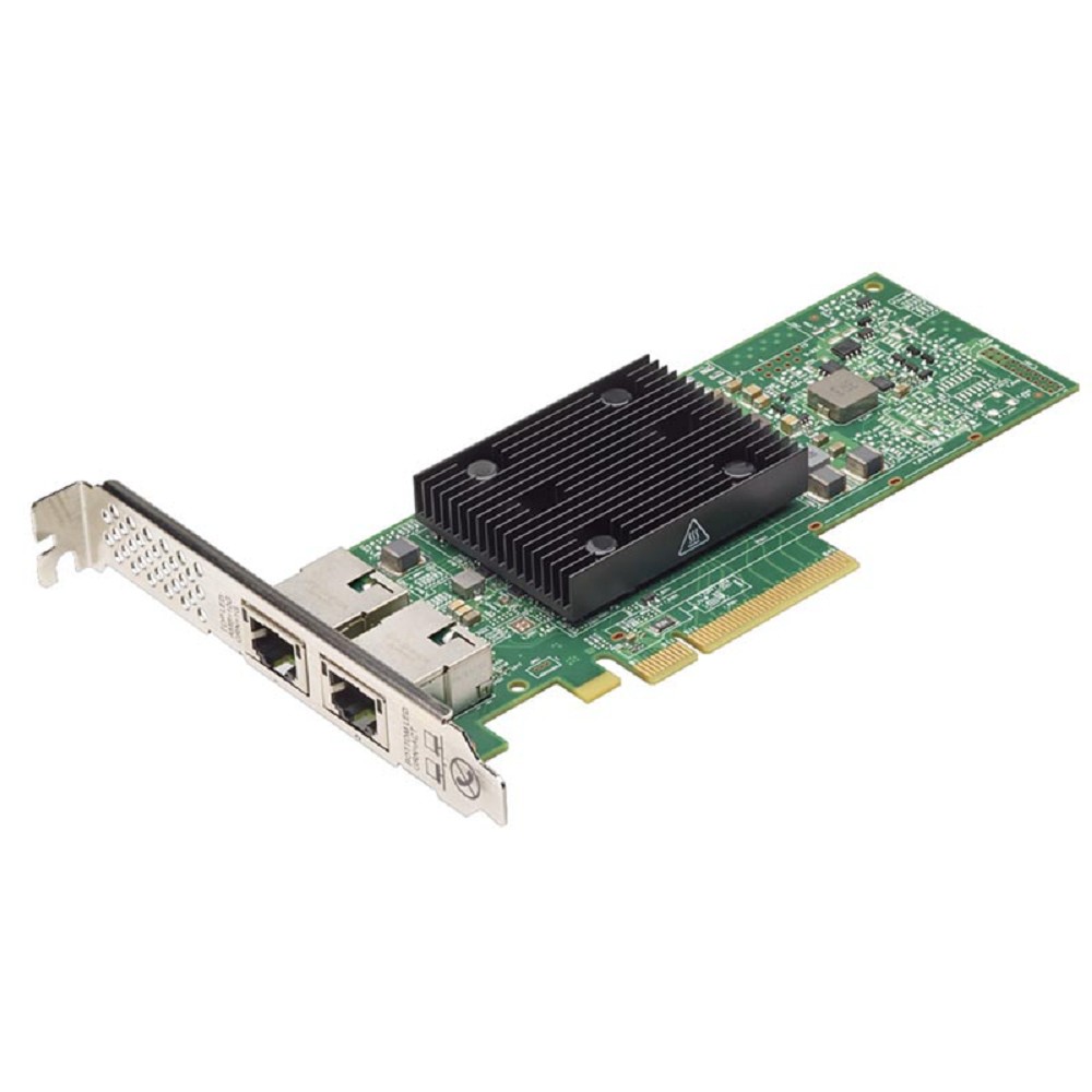 Адаптер Dell 540-BBVM Broadcom 57416 Dual port Broadcom 57416 10Gbit Base-T PCIe LP for 14G