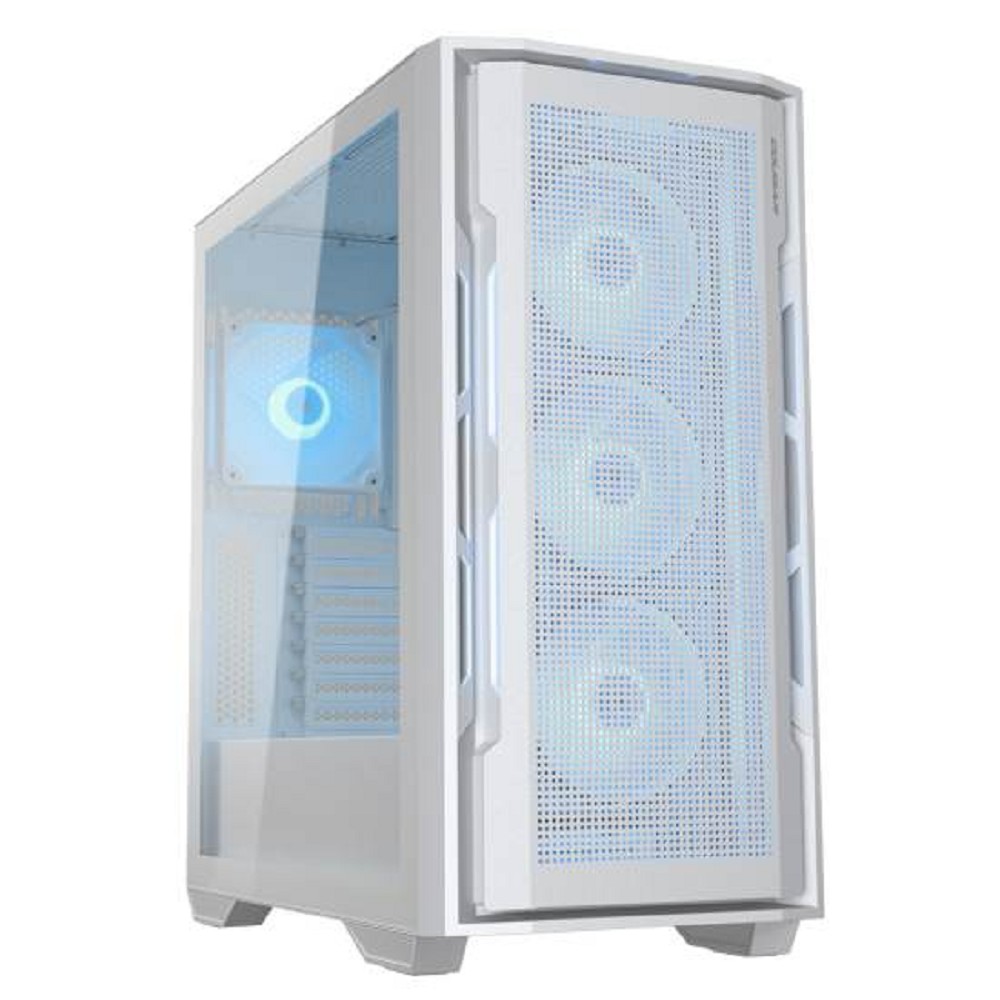 Cougar Корпус Uniface X RGB V2 White, 4x140mm ARGB PWM Fan, ARGB PWM Fan Hub, без БП, E-ATX