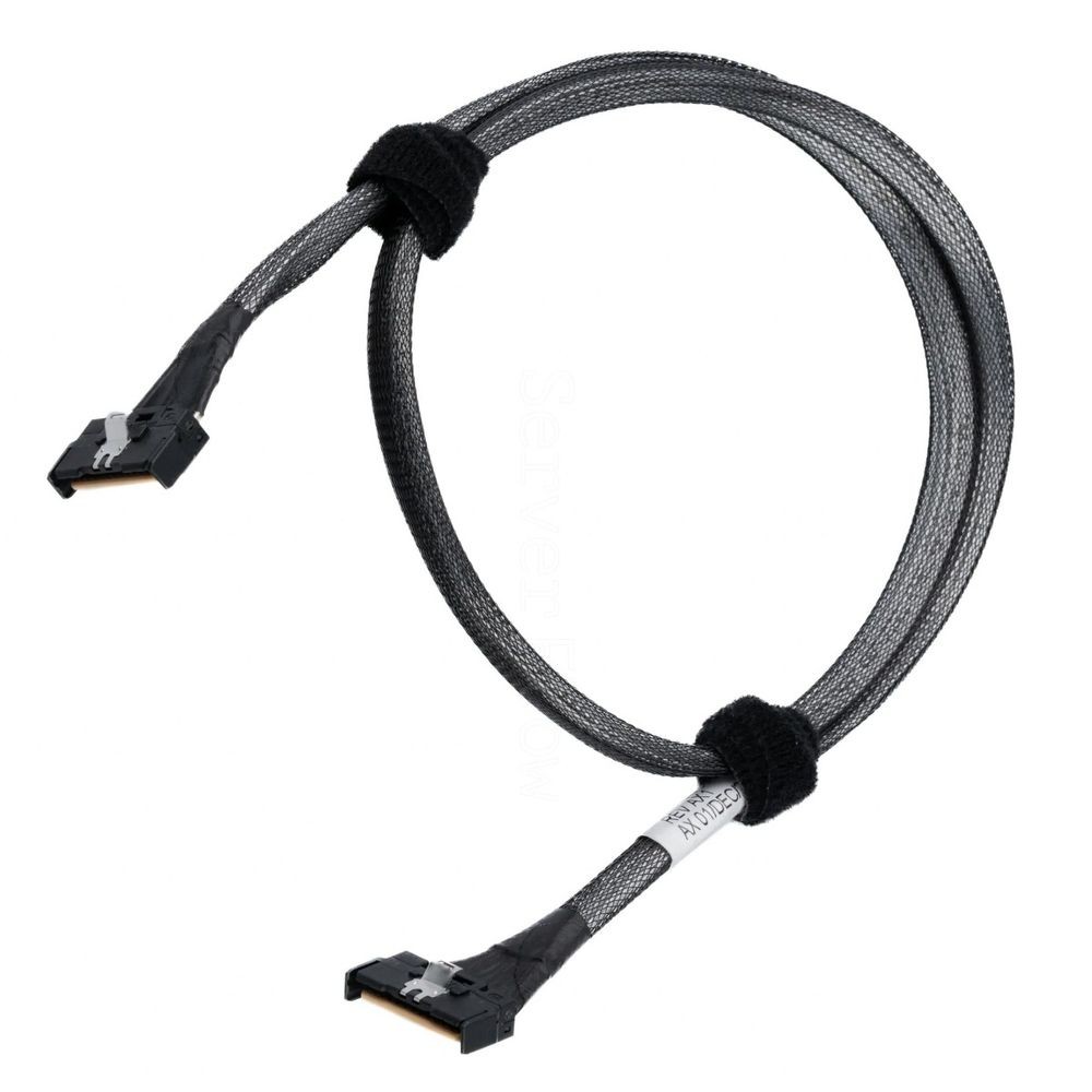 Qlogic JPC Кабель JPC P7321GB00600-5 Cable MCIO x8 74P (STRAIGHT TYPE) -TO- MCIO x8 74P (STRAIGHT TYPE) , 85 Ohm, L:60cm 