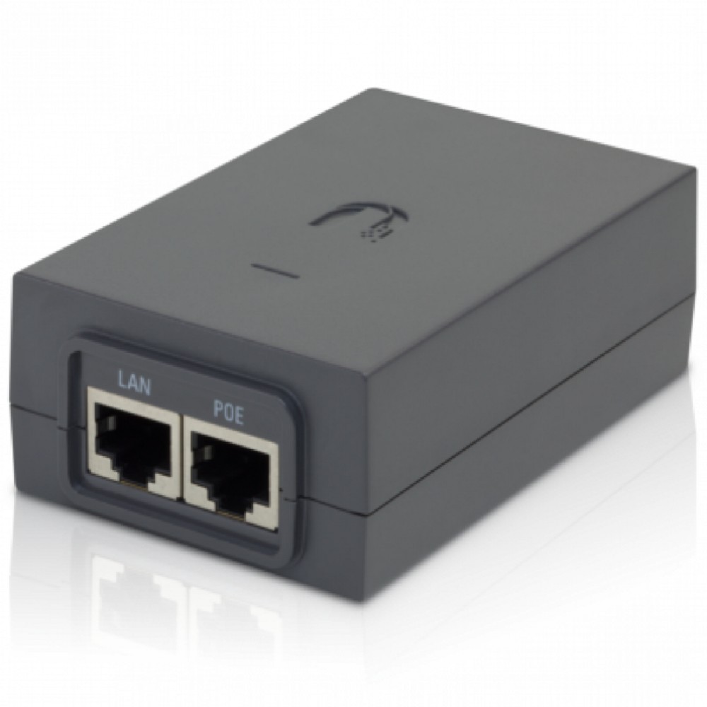 UBIQUITI POE-24-12W(EU) блок питания с PoE, 220 VAC -> 24VDC, 0,5A