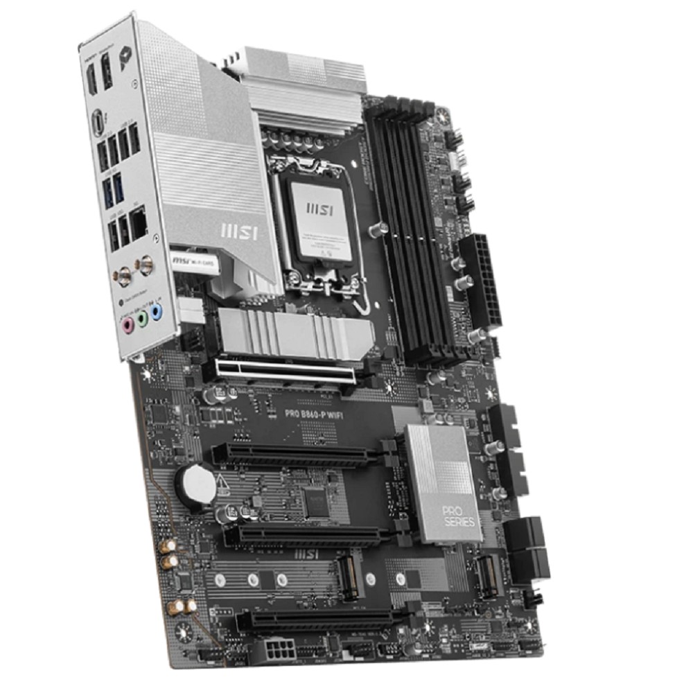 MSI PRO B860-P WIFI {Soc-1851 Intel B860 4xDDR5 ATX AC`97 8ch(7.1) 5Gigabit RAID+HDMI+DP}