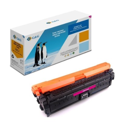 Картридж лазерный G&amp;G GG-CE343A пурпурный (15000стр.) для HP CLJ M775