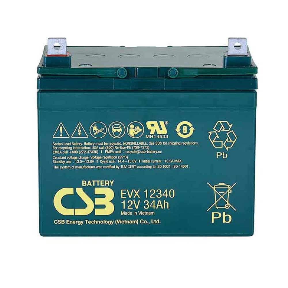 CSB Батарея EVX12340 (12V 34Ah)