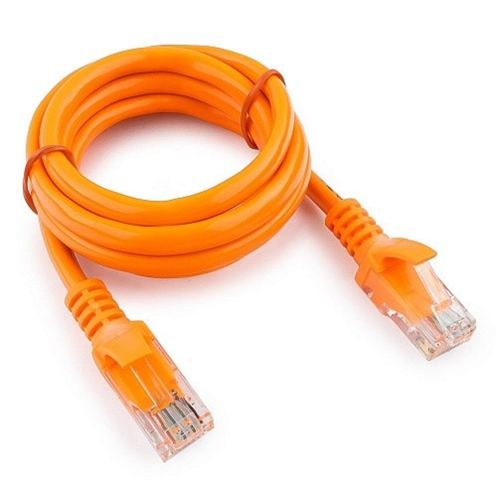 Cablexpert PP12-1M/O Патч-корд кат. 5e, 1м, литой, многожильный (оранжевый)