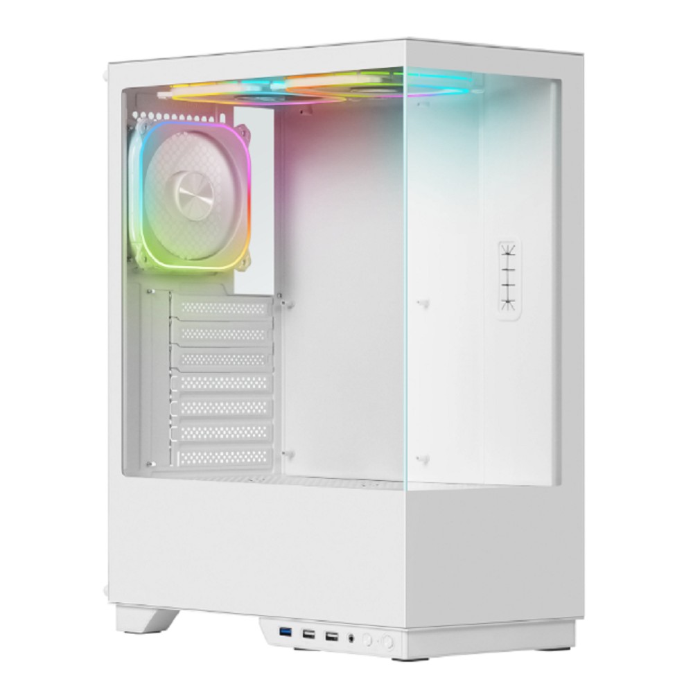 Defender Корпус компьютерный HyperHub белый,ATX,3fans,switch&amp;M/BSync