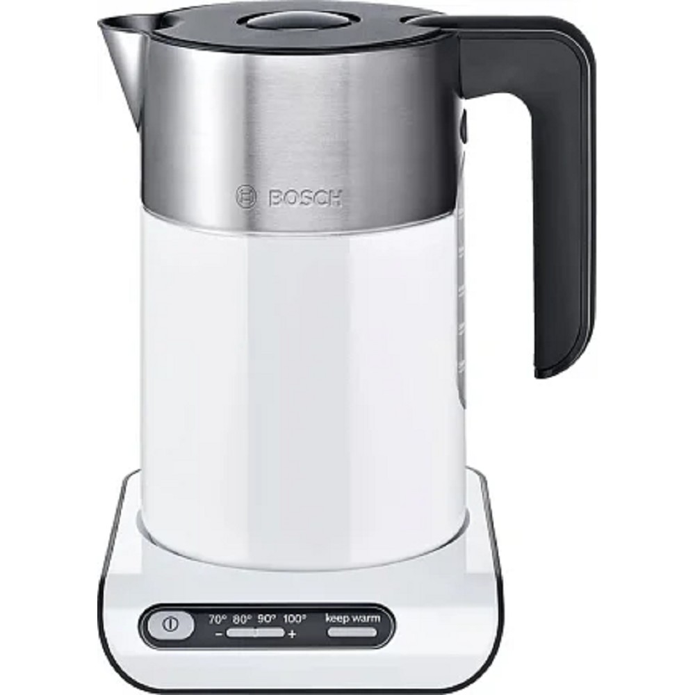 Повреждение упаковки BOSCH TWK8611P Чайник,1.5л, 2400Вт, бело-серебристый