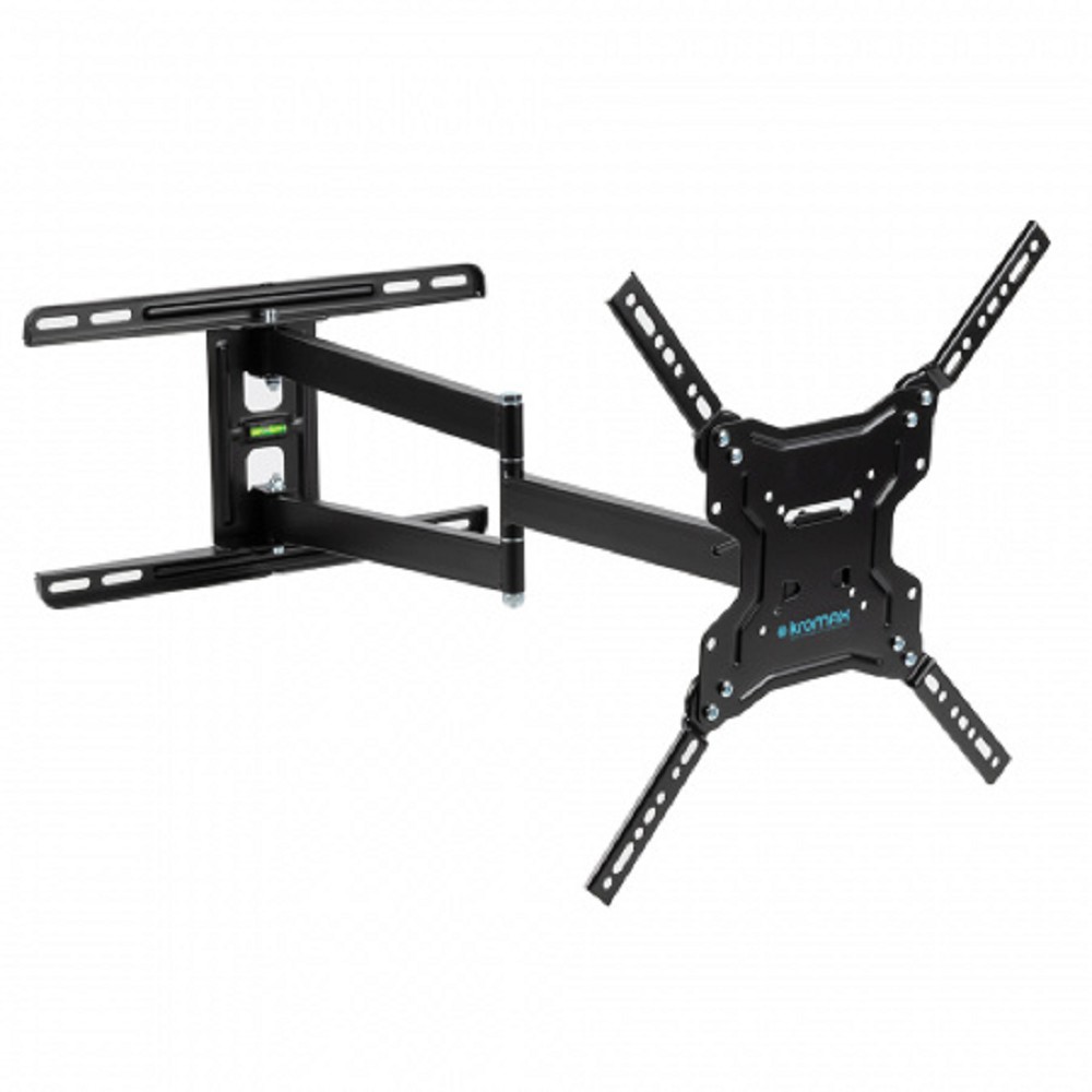 Kromax DIX-19 черный 22"-65" макс.45кг настенный поворотно-выдвижной и наклонный