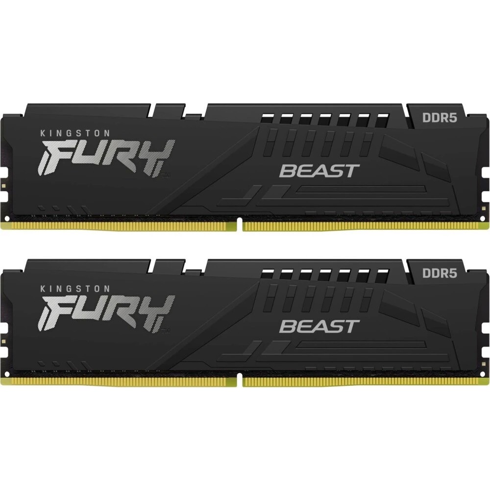 Kingston DDR5 DIMM 16GB 6000MT/s CL30 (Kit of 2) FURY Beast Black EXPO KF560C30BBEK2-16
