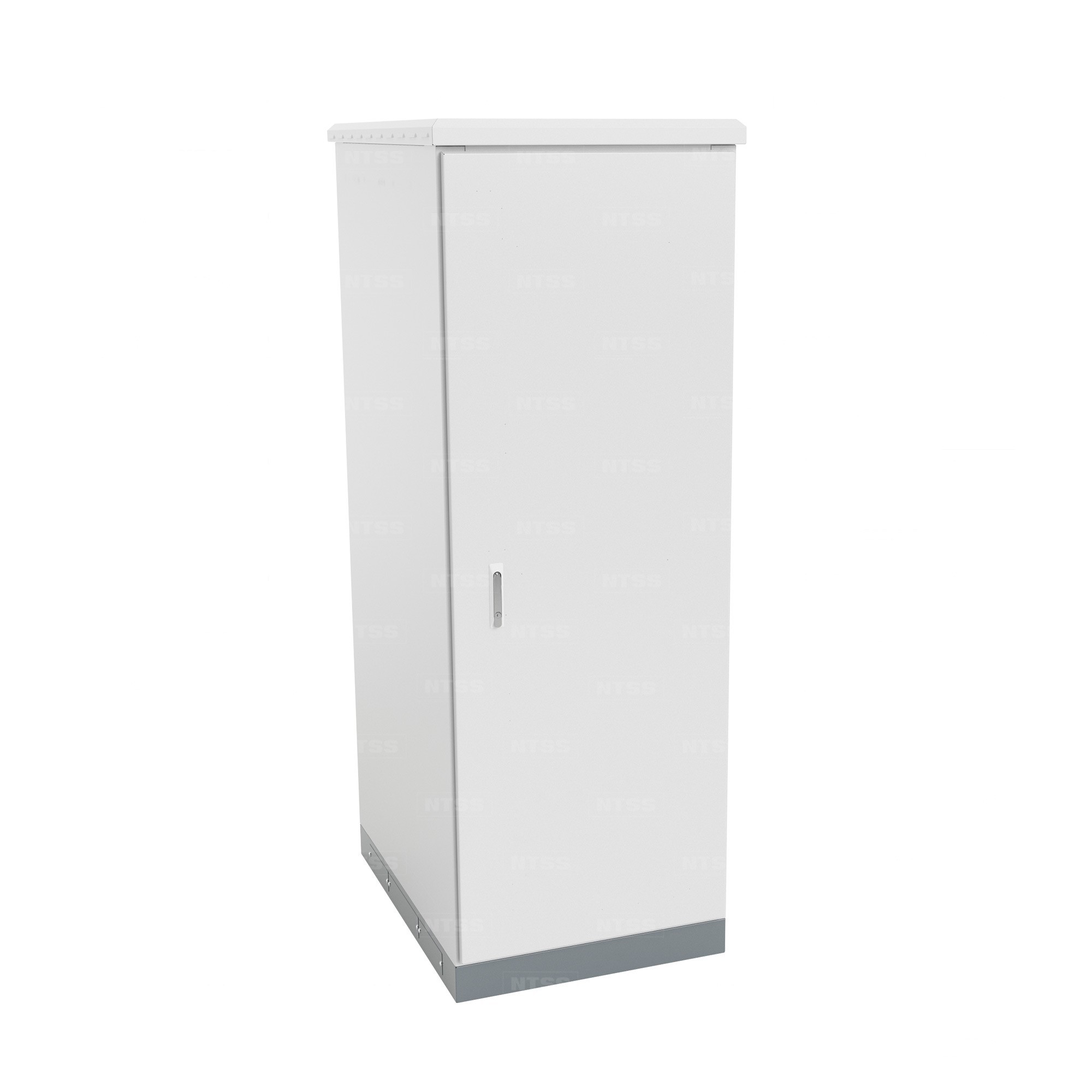 NTSS Шкаф напольный климатический NTSS RT 32U (ШхВхГ) 600x1700x800 мм, 4 профиля 19, с обогревом 400W, IP55, серый RAL 7035 NTSS-RT32U6080H400IP55