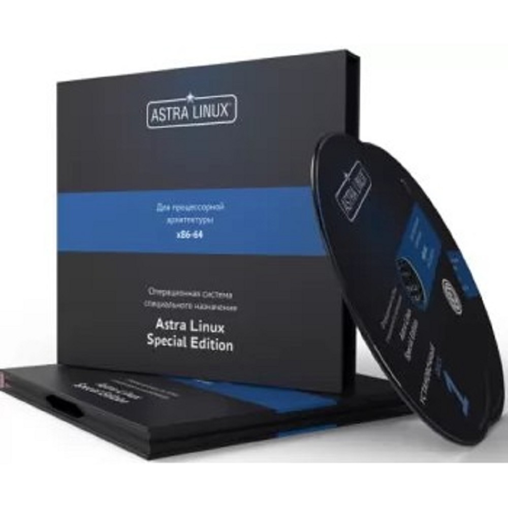 Astra Linux Special Edition для 64-х разрядной платформы на базе процессорной архитектуры х86-64, «Максимальный» («Смоленск»), РУСБ.10015-01 (ФСТЭК),  BOX,  Тип 1 на 36 мес.