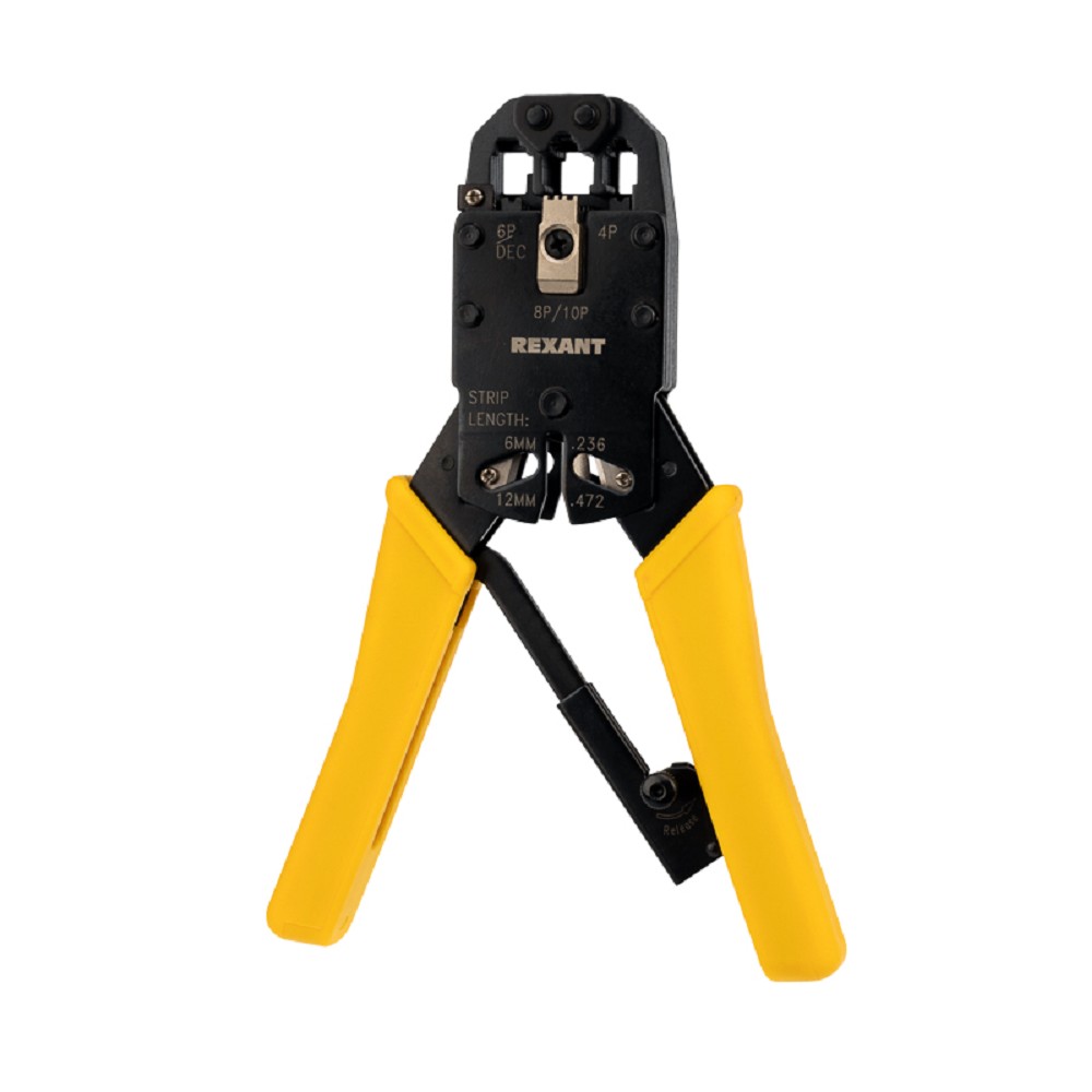 Rexant (12-3442) Кримпер HT-200R для обжима 10P10C, 8P8C, 6P6C, 4P4C