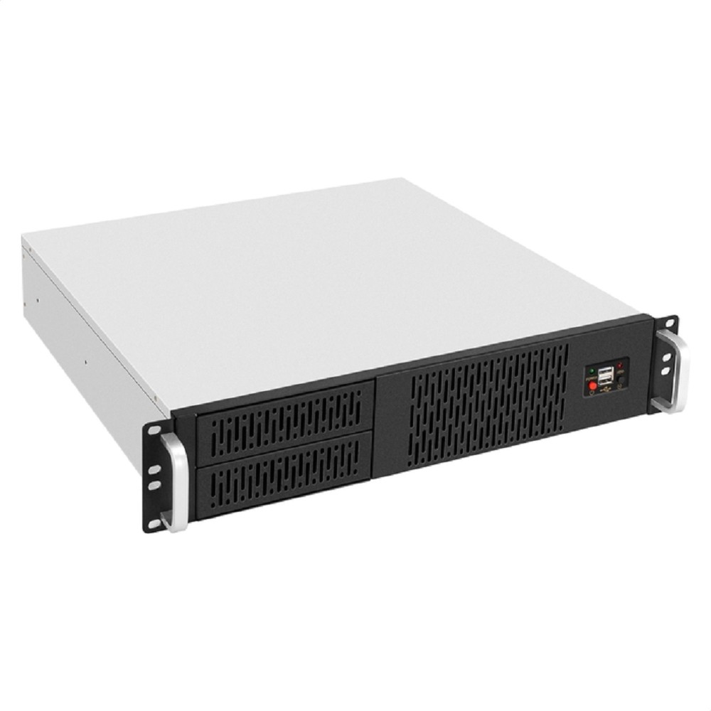 Exegate EX297155RUS Серверный корпус ExeGate Pro 2U400-02 <RM 19", высота 2U, глубина 400, БП 600ADS, USB>
