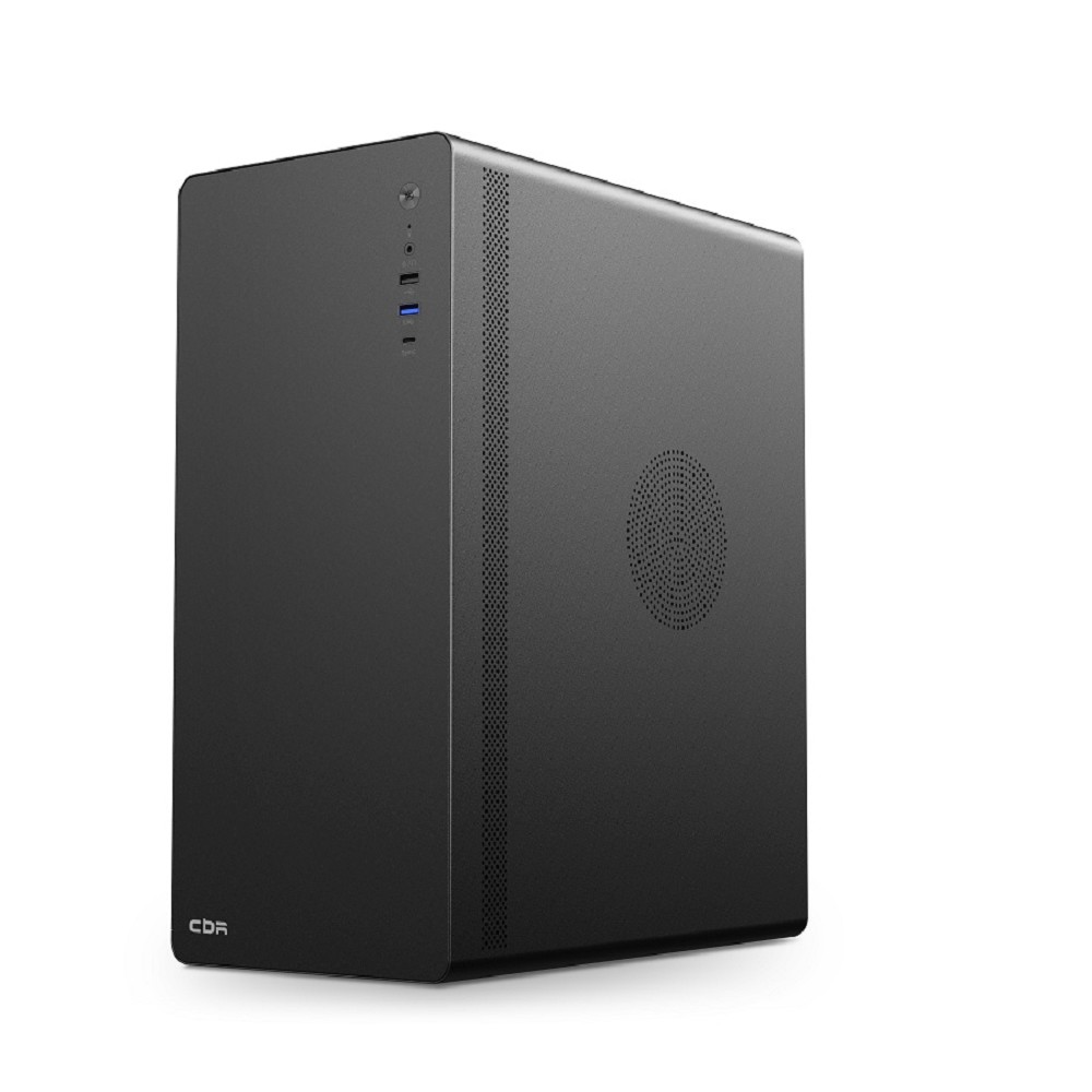 Повреждение упаковки CBR Корпус ATX Miditower U500, без БП, 1*USB 3.0 Type-C, 1*USB 3.0, 1*USB 2.0, HD Audio+Mic, Black [PCC-ATX-U500-WPSU]